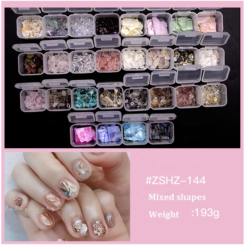 UNNA 3d Glitter Glass Rhinestones decoraciones de uñas 